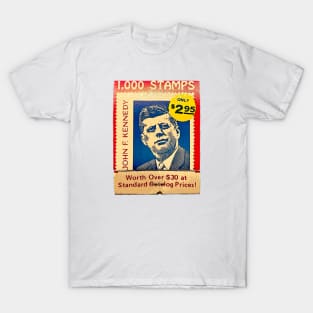 JFK 1000 Stamps Matchbook Cover T-Shirt